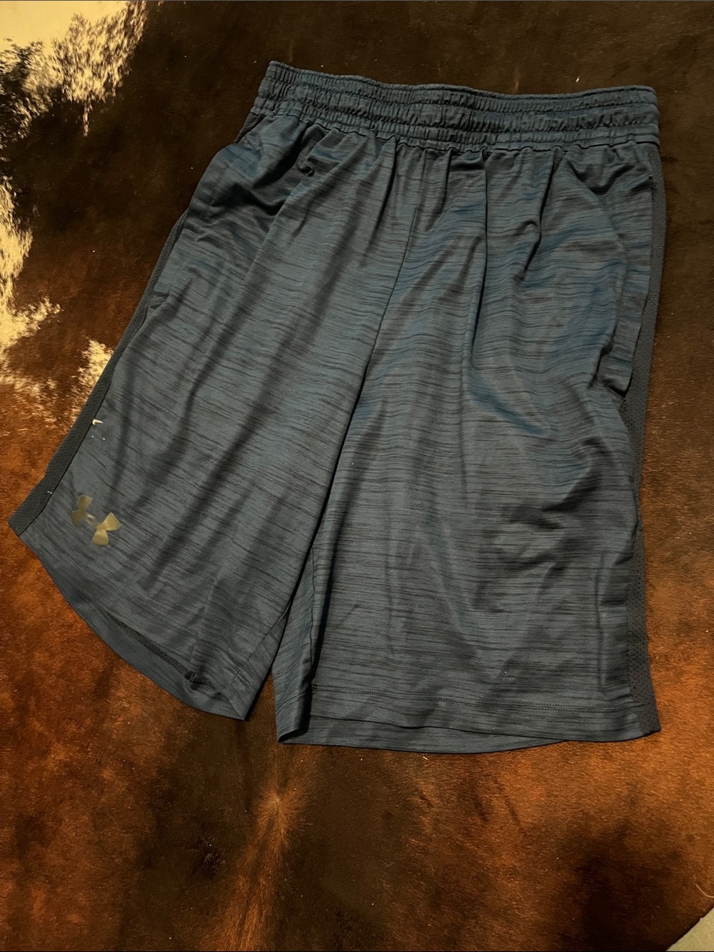 Under Armour Men's Dark Navy Performance Training Shorts
